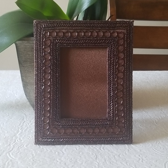 DONATED 😃3 for 20😃 Fabric Photo Frame - Picture 1 of 5